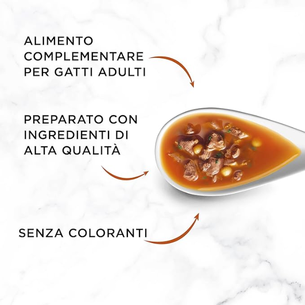 Purina Gourmet Soup Royale Filetti in brodo di cottura 45 gr