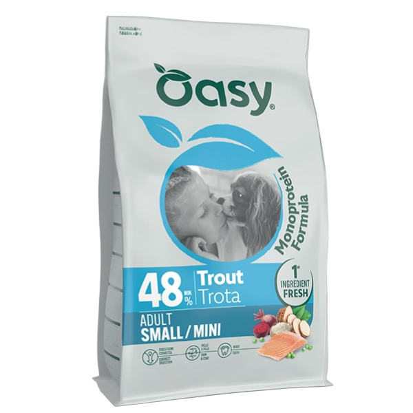Oasy Monoprotein formula Adult Small/Mini Trota