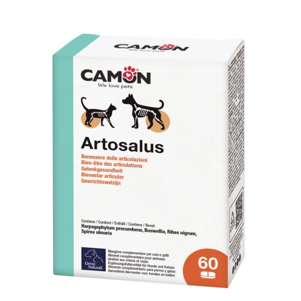 Orme Naturali Artosalus Supporto articolare Compresse per cani