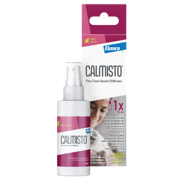 Calmisto Spray Gatto calmante per ridurre lo stress by Elanco
