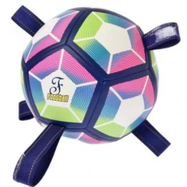 Palla da Calcio con maniglie per cani Calcioball Ferribiella