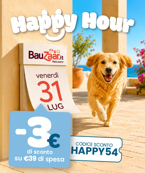 3€ DI SCONTO su soli 39€ di spesa con il codice HAPPY54