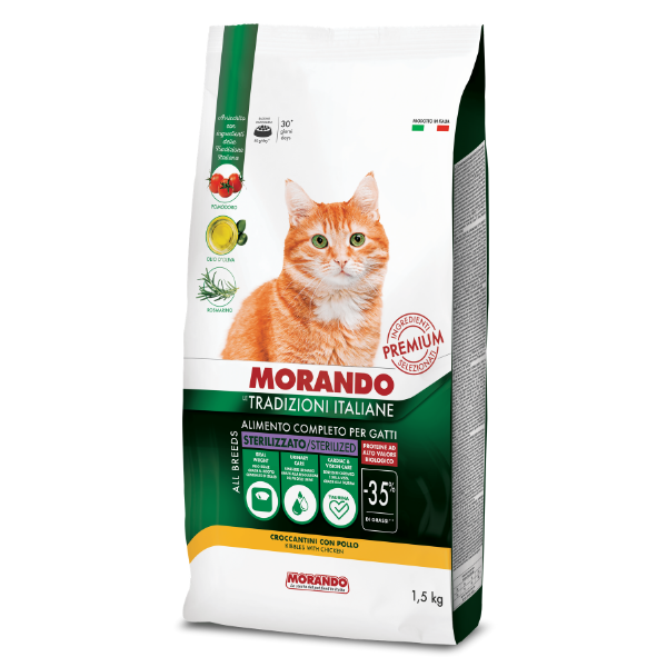 Morando Tradizioni Italiane Cat Adult Sterilized Pollo