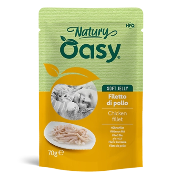 Oasy Natury Cat Adult Soft Jelly 70 gr