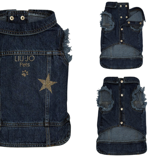 Giubbotto per cani Denim in jeans Liu Jo Pets