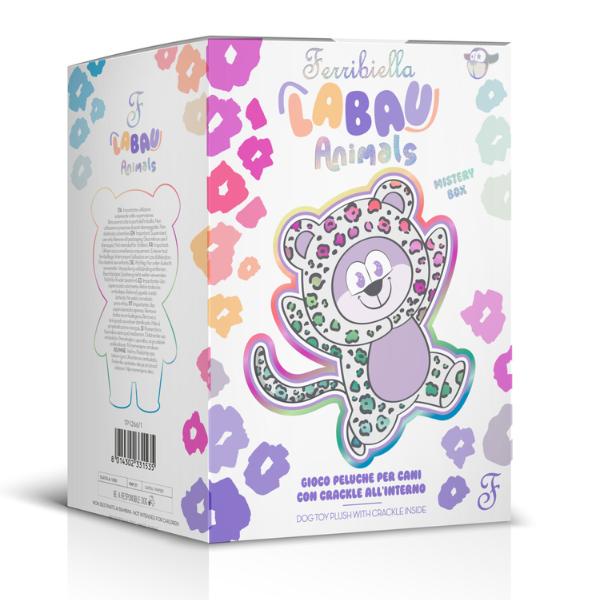 Peluche per cani con crackle interno Labau Secret Ferribiella