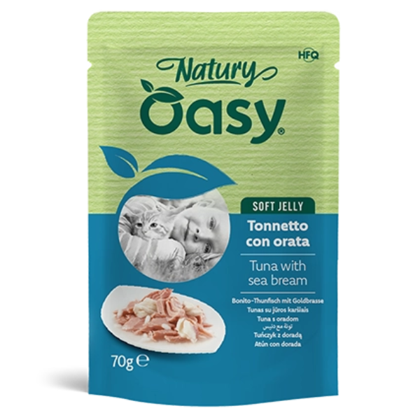 Oasy Natury Cat Adult Soft Jelly 70 gr