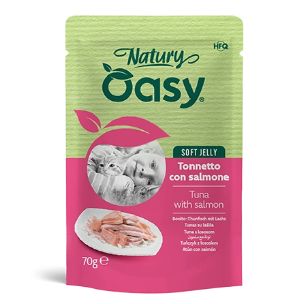 Oasy Natury Cat Adult Soft Jelly 70 gr