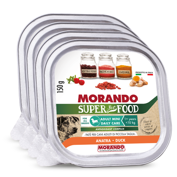Morando SuperPetFood Dog Adult Mini Patè 150 gr