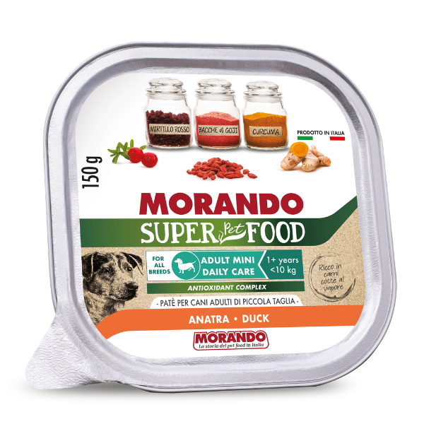 Morando SuperPetFood Dog Adult Mini Patè 150 gr