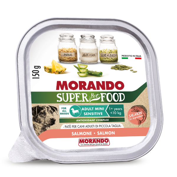 Morando SuperPetFood Dog Adult Mini Patè 150 gr