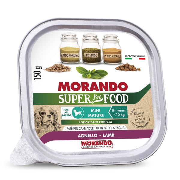 Morando SuperPetFood Dog Adult Mini Patè 150 gr