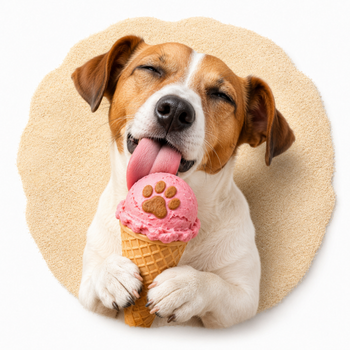 Gelato per cani e snack