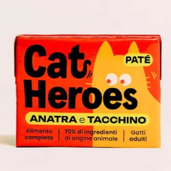 Cat Heroes Adult Patè Grain free cibo fresco da dispensa 95 gr