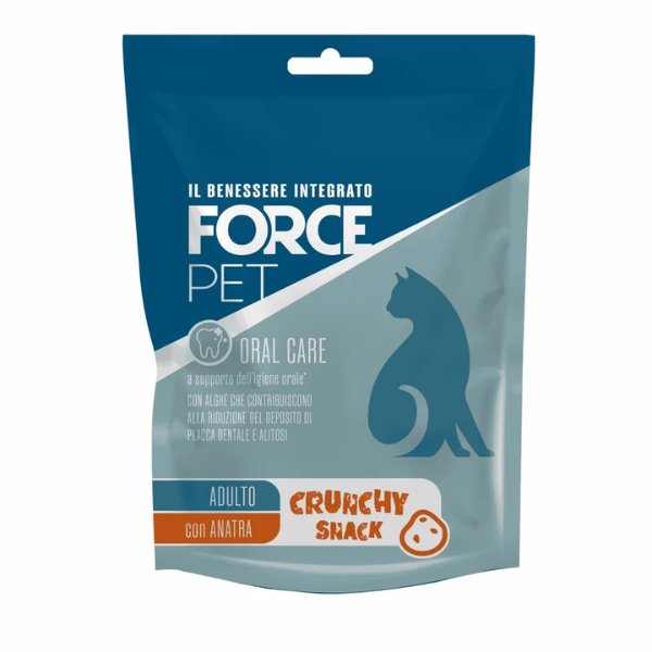 Forcepet Cat Adult Oral Care Crunchy Snack funzionali 85gr