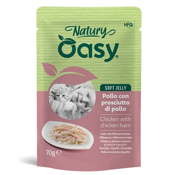 Oasy Natury Cat Adult Soft Jelly 70 gr