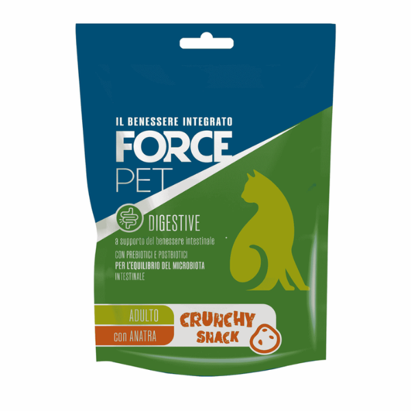 Forcepet Cat Adult Digestive Crunchy Snack funzionali 60gr