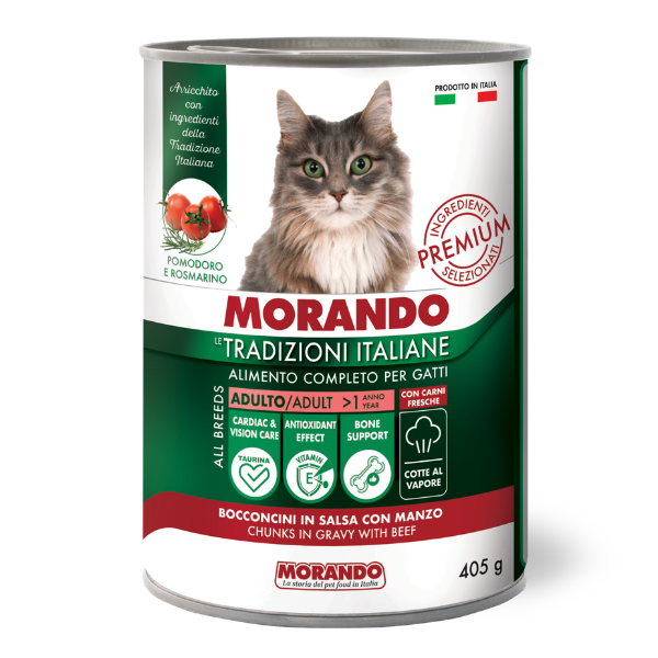 Morando Tradizioni Italiane Cat Adult Bocconcini in salsa 405 gr