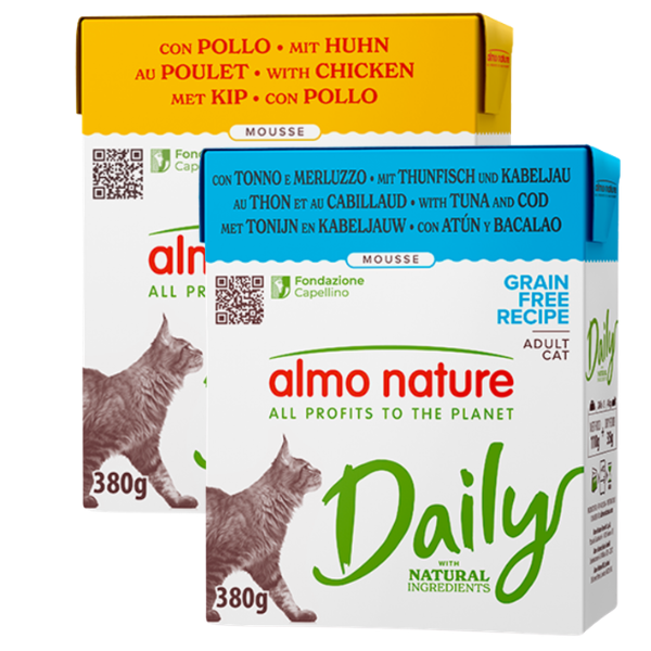 Almo Nature Daily Natural Grain Free Cat Adult 380 gr