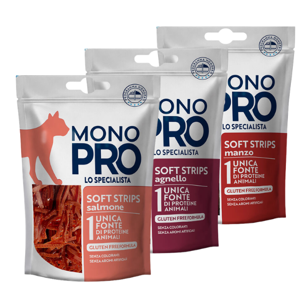 Monopro lo specialista Cat Adult Snack soft fillets 50 gr