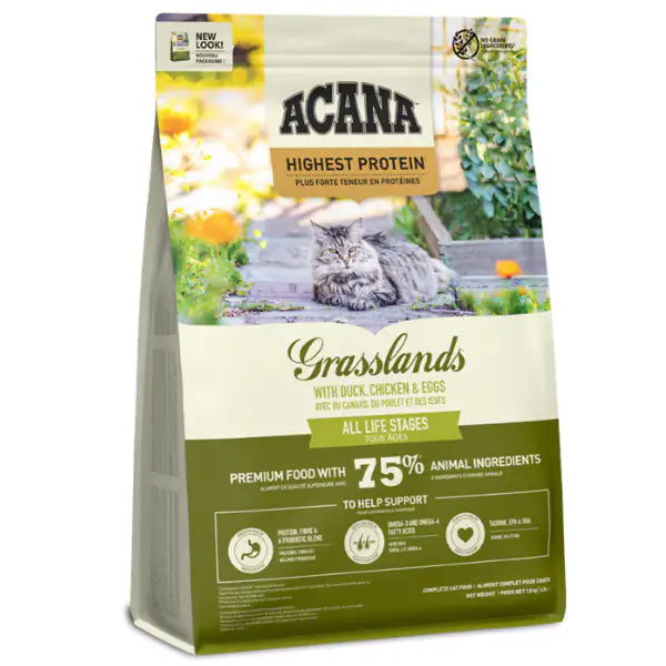 Acana Grasslands Cat  4,5 kg bauzaarit.myshopify.com