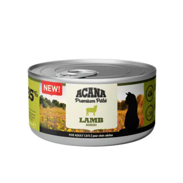 Acana Premium Patè Cat Adult Recipe Grain Free 85 g  Agnello bauzaarit.myshopify.com