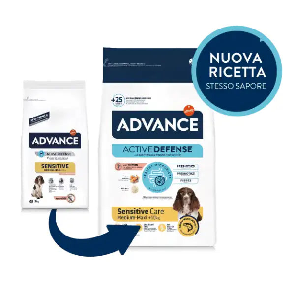 Advance Adult Active Defence Medium/Maxi Salmone e Riso   bauzaarit.myshopify.com