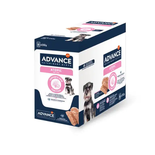 Advance Veterinary Diets Atopic Mini Adult supporto della pelle 150 gr   bauzaarit.myshopify.com