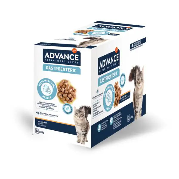 Advance Veterinary Diets Cat Gastroenteric Adult benessere intestinale 85 gr   bauzaarit.myshopify.com