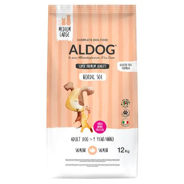 Aldog Super premium Adult Medium/Large Nordic Sea   bauzaarit.myshopify.com