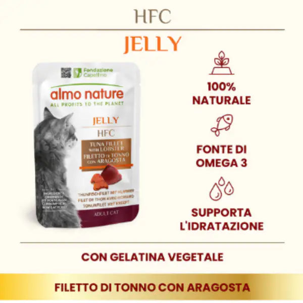 Almo Nature HFC Jelly Natural Cat 55 gr   bauzaarit.myshopify.com