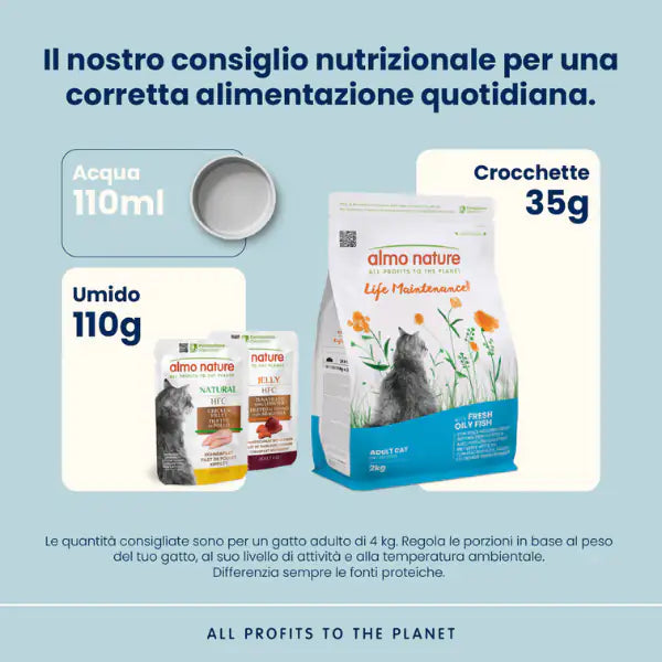 Almo Nature Life Maintenance Adult con Pesce azzurro   bauzaarit.myshopify.com