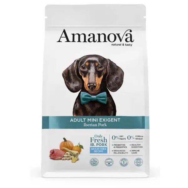 Amanova Adult Mini Exigent Maiale Fresco Grain Free   bauzaarit.myshopify.com