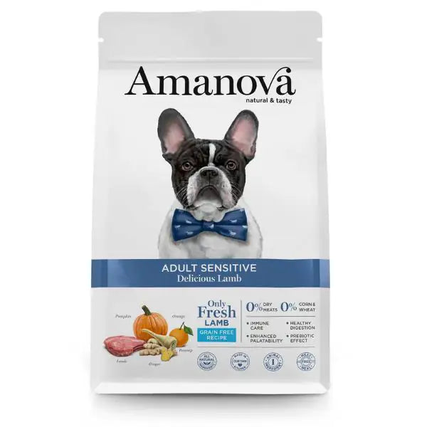 Amanova Adult Sensitive Agnello Grain Free   bauzaarit.myshopify.com