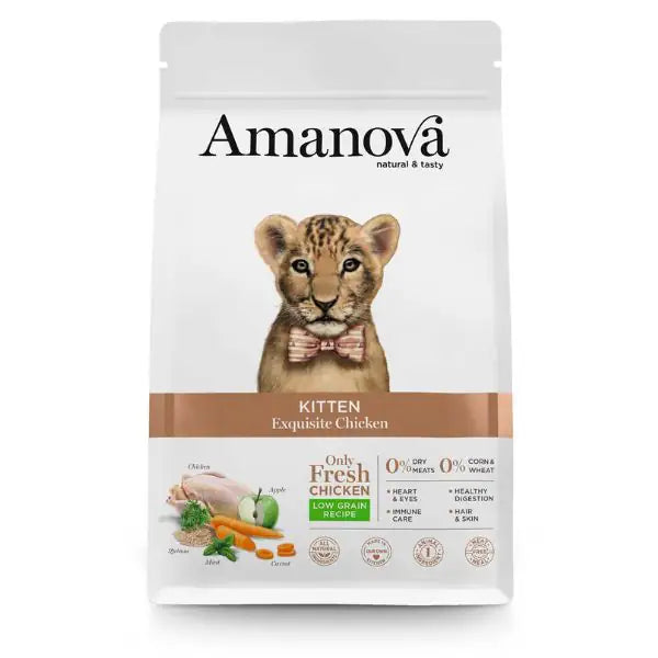 Amanova Kitten Pollo Fresco  4 kg bauzaarit.myshopify.com