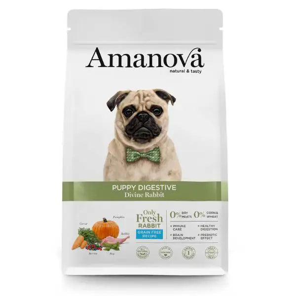 Amanova Puppy Digestive Coniglio Grain Free   bauzaarit.myshopify.com