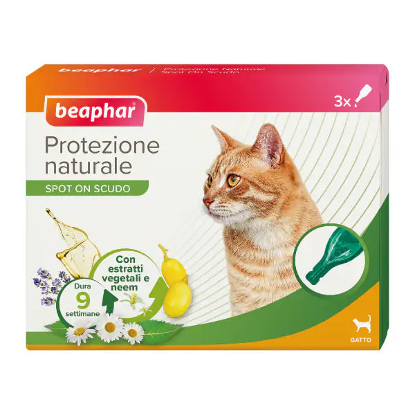 Beaphar Protezione Naturale Spot On   bauzaarit.myshopify.com