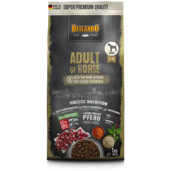 Belcando Super Premium Grain Free Dog Adult All Breeds Cavallo  12,5 Kg bauzaarit.myshopify.com