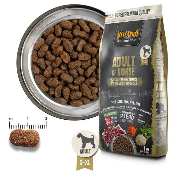 Belcando Super Premium Grain Free Dog Adult All Breeds Cavallo   bauzaarit.myshopify.com