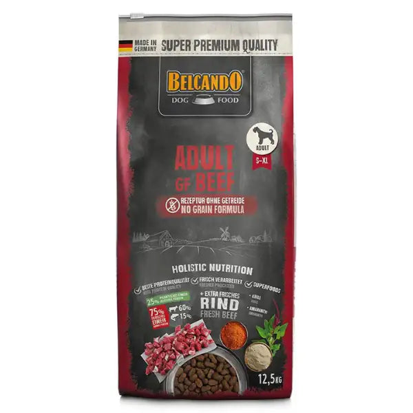 Belcando Super Premium Grain Free Dog Adult All Breeds Manzo  4 Kg bauzaarit.myshopify.com