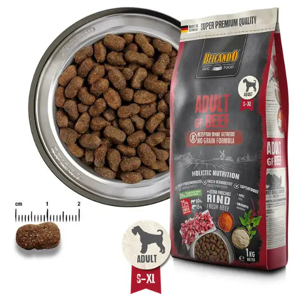 Belcando Super Premium Grain Free Dog Adult All Breeds Manzo   bauzaarit.myshopify.com