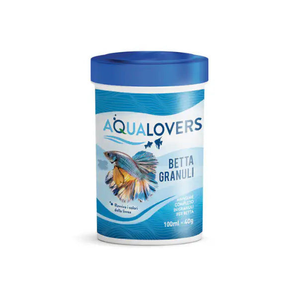 Betta Acqualovers mangime completo per pesci in granuli per labirintidi di tutte le specie Betta   bauzaarit.myshopify.com