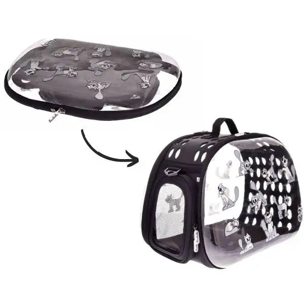 Borsa Hard Case per gatti Ferribiella  Trasportino traspirante per gatti Ferribiella bauzaarit.myshopify.com