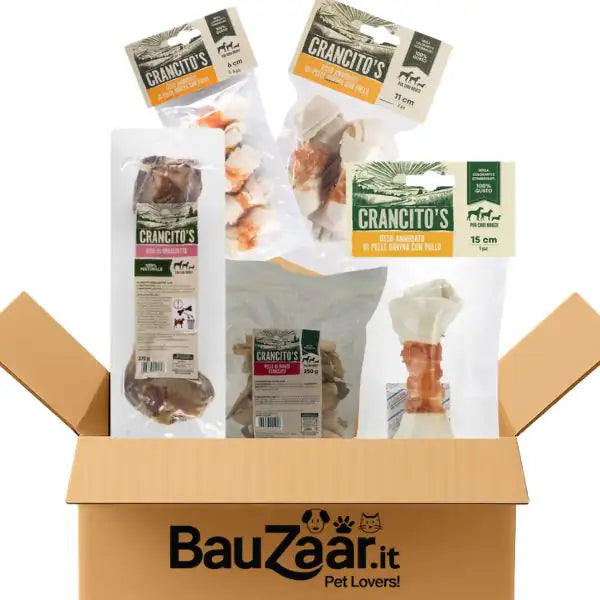 Bundle convenienza: Crancito's snack per cani dieta Barf Taste Mix   bauzaarit.myshopify.com