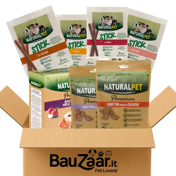 Bundle convenienza: NaturalPet snack naturali per cani Taste Mix scorta   bauzaarit.myshopify.com