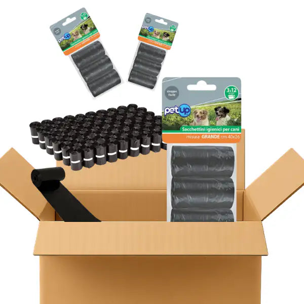 Bundle convenienza: x640 bustine Sacchetti igienici per cani Bauzaar Basic   bauzaarit.myshopify.com