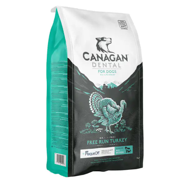 Canagan for Dogs Adult All Breeds Grain Free Dental Tacchino  2 Kg bauzaarit.myshopify.com