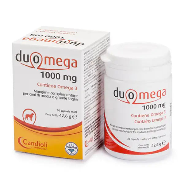 Candioli Pharma Duomega 1000 mg per cani di taglia media/grande Compresse   bauzaarit.myshopify.com
