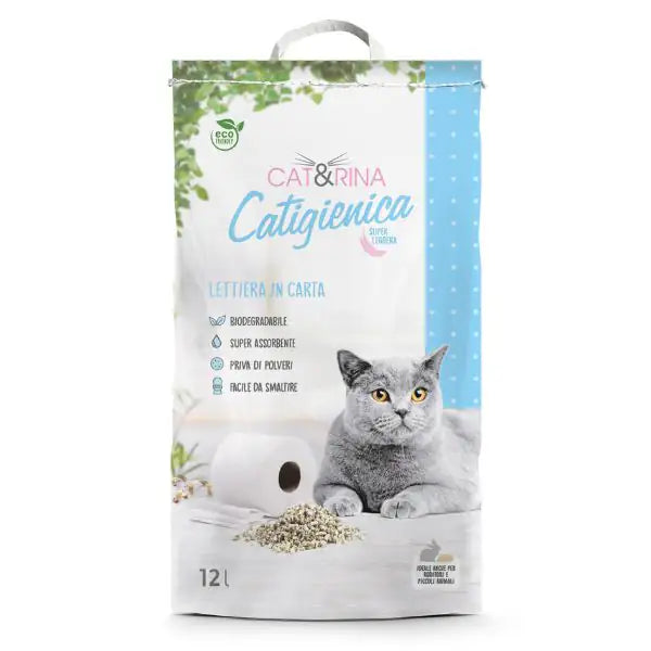 Cat&Rina lettiera Cat-igienica  12 litri bauzaarit.myshopify.com