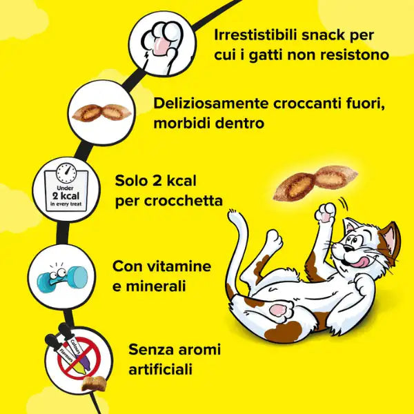 Catisfaction Dreamies Variety Box snack per gatti 12x60 gr   bauzaarit.myshopify.com